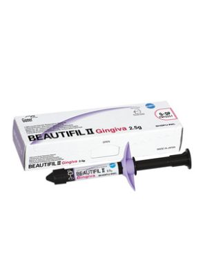 |کامپوزیت رنگ لثه Beautifil II Gingiva سرنگ 2.5 گرمی برند Shofu