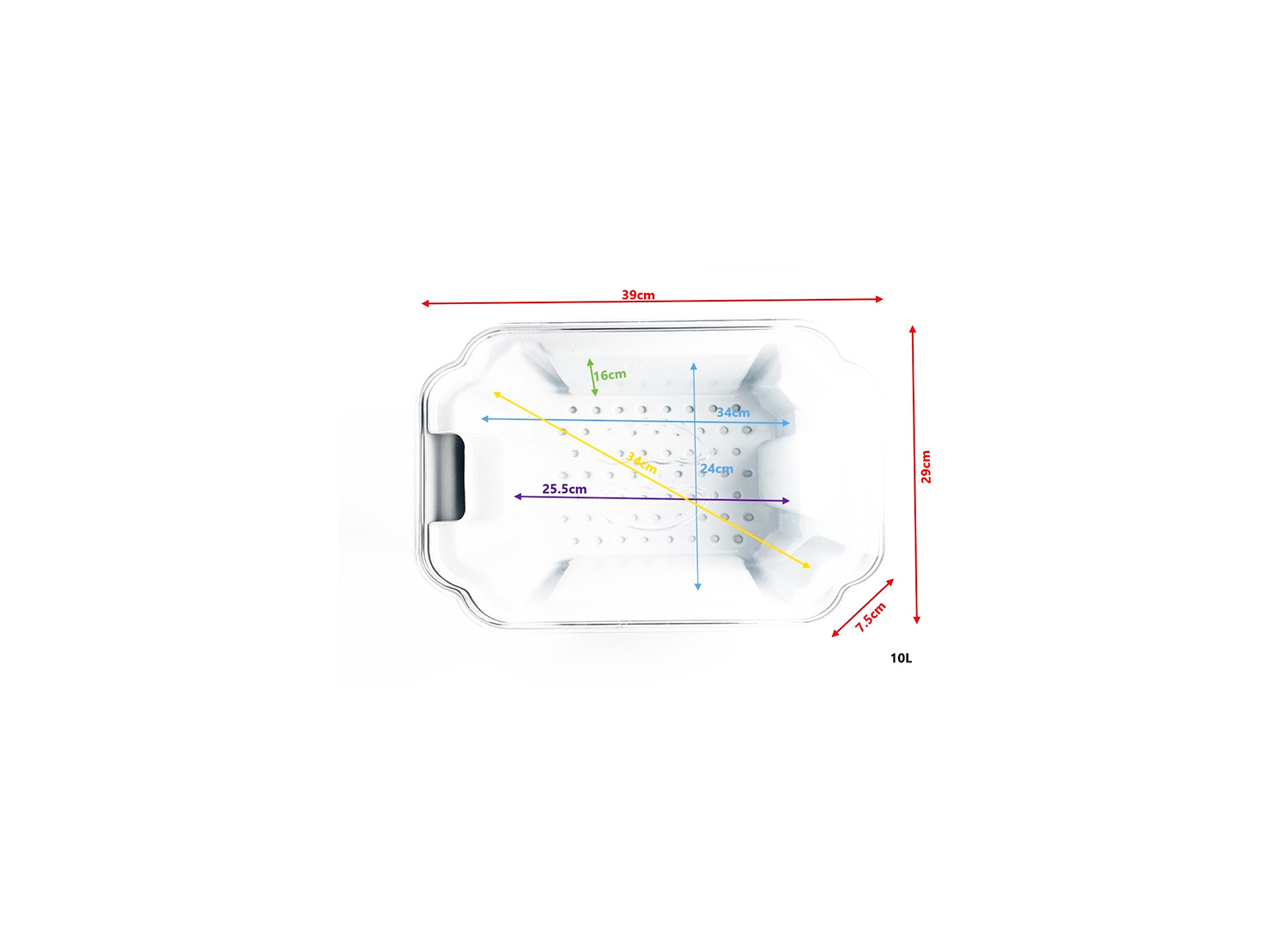 ظرف ABS ضدعفونی و غوطه وری ابزار پزشکی برند آریان بنیان