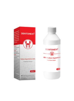 |محلول سدیم هیپوکلریت 5.25 درصد شست و شوی کانال ریشه برند DENTONEXT