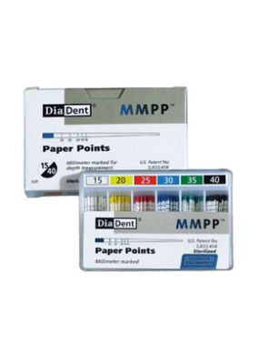 |کن کاغذی مدرج MMPP تیپر 2 درصد برند DiaDent