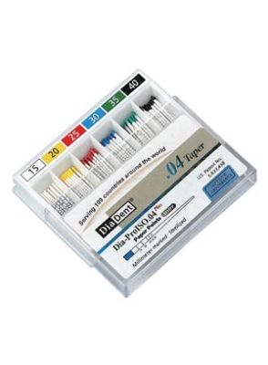 |کن کاغذی مدرج Dia-ProISO  تیپر 4 درصد برند DiaDent