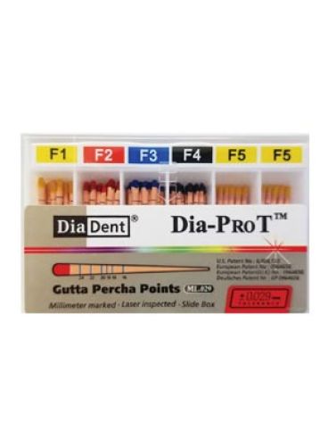 |گوتا پرکا مدرج پروتیپر DIA-PROT برند DiaDent