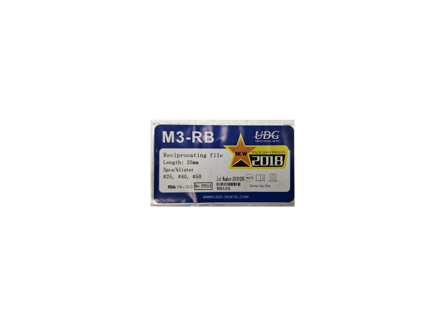 فایل روتاری رسیپروکیتینگ  M3 RB برند UDG