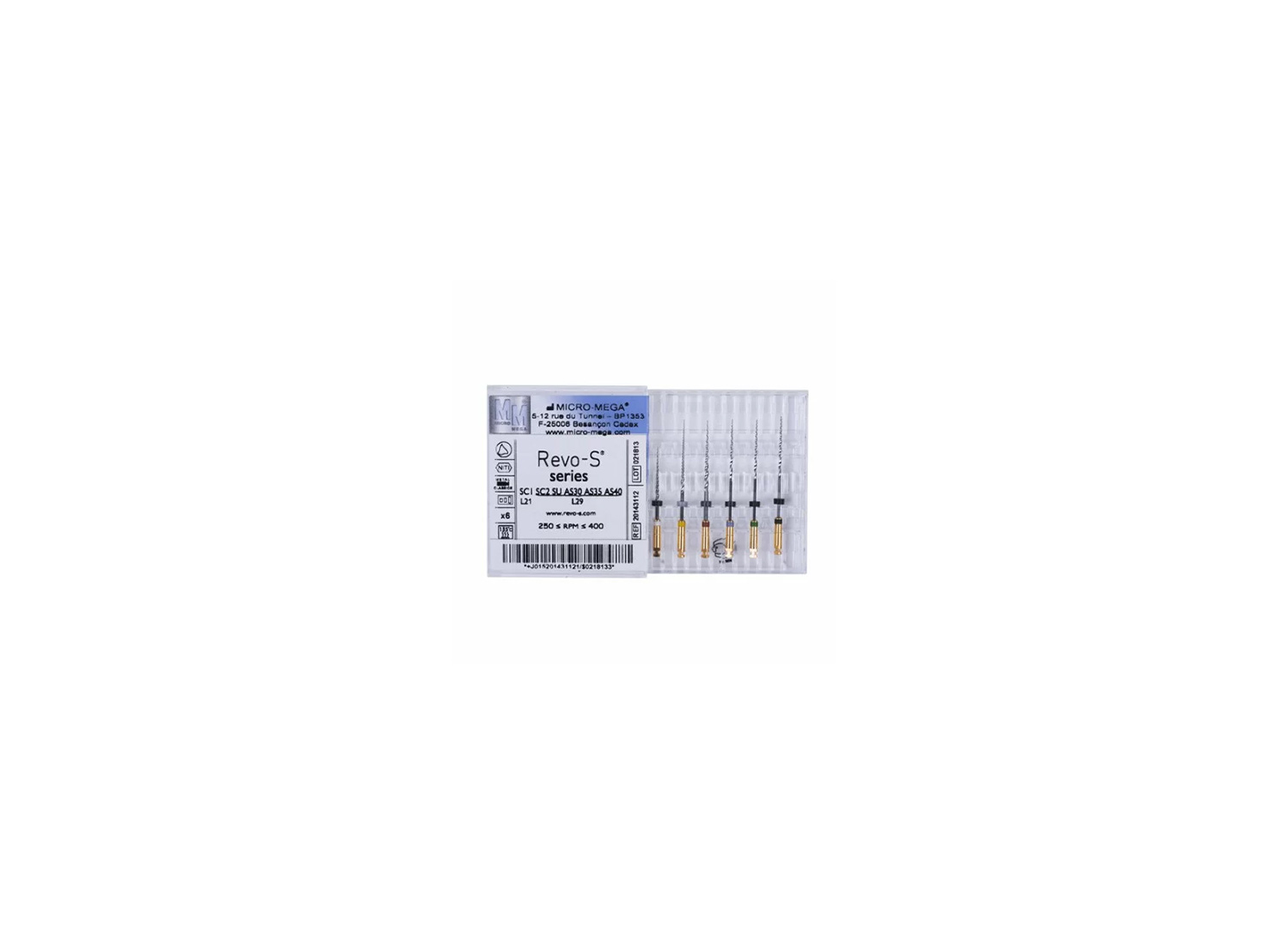 فایل روتاری Revo-S برند Micro Mega