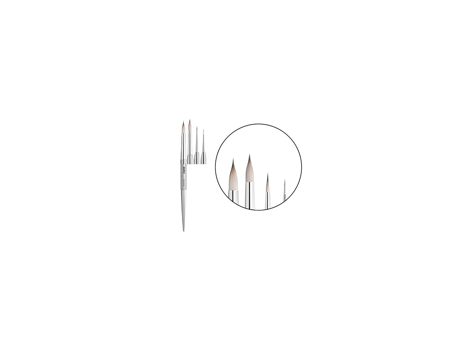 ست قلم‌مو سرامیک مدل WAVE + RSPCT برند Smile Line