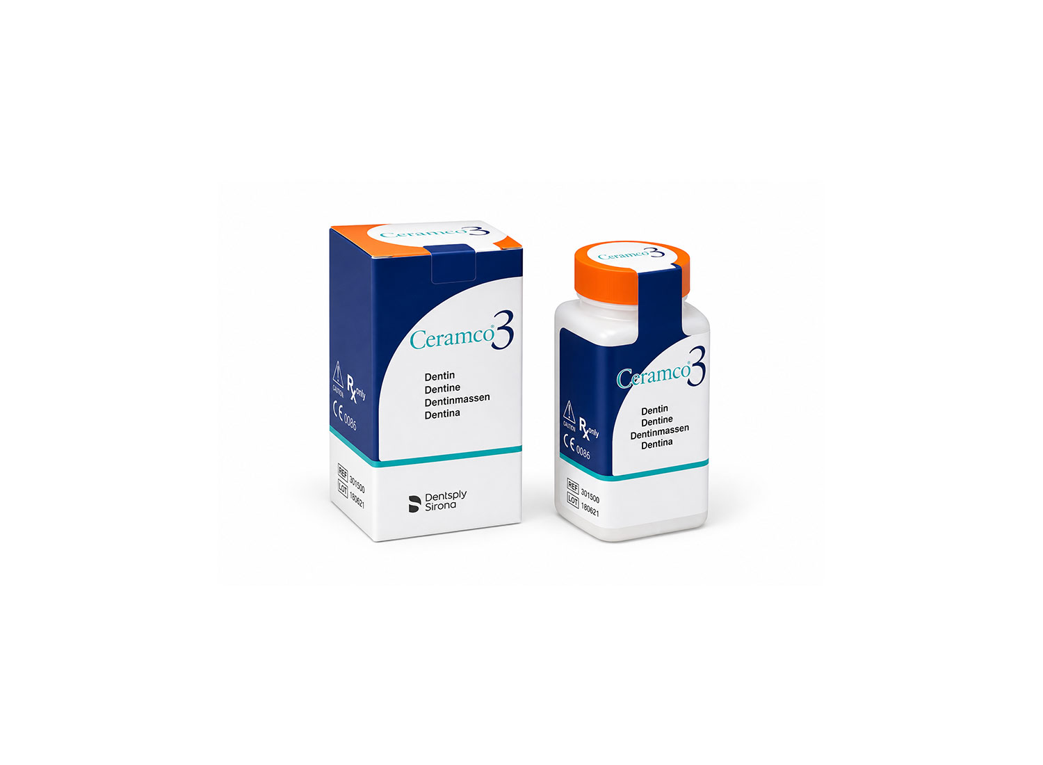 پودر دنتین پرسلن PFM بسته 4 اونسی برند Dentsply Sirona
