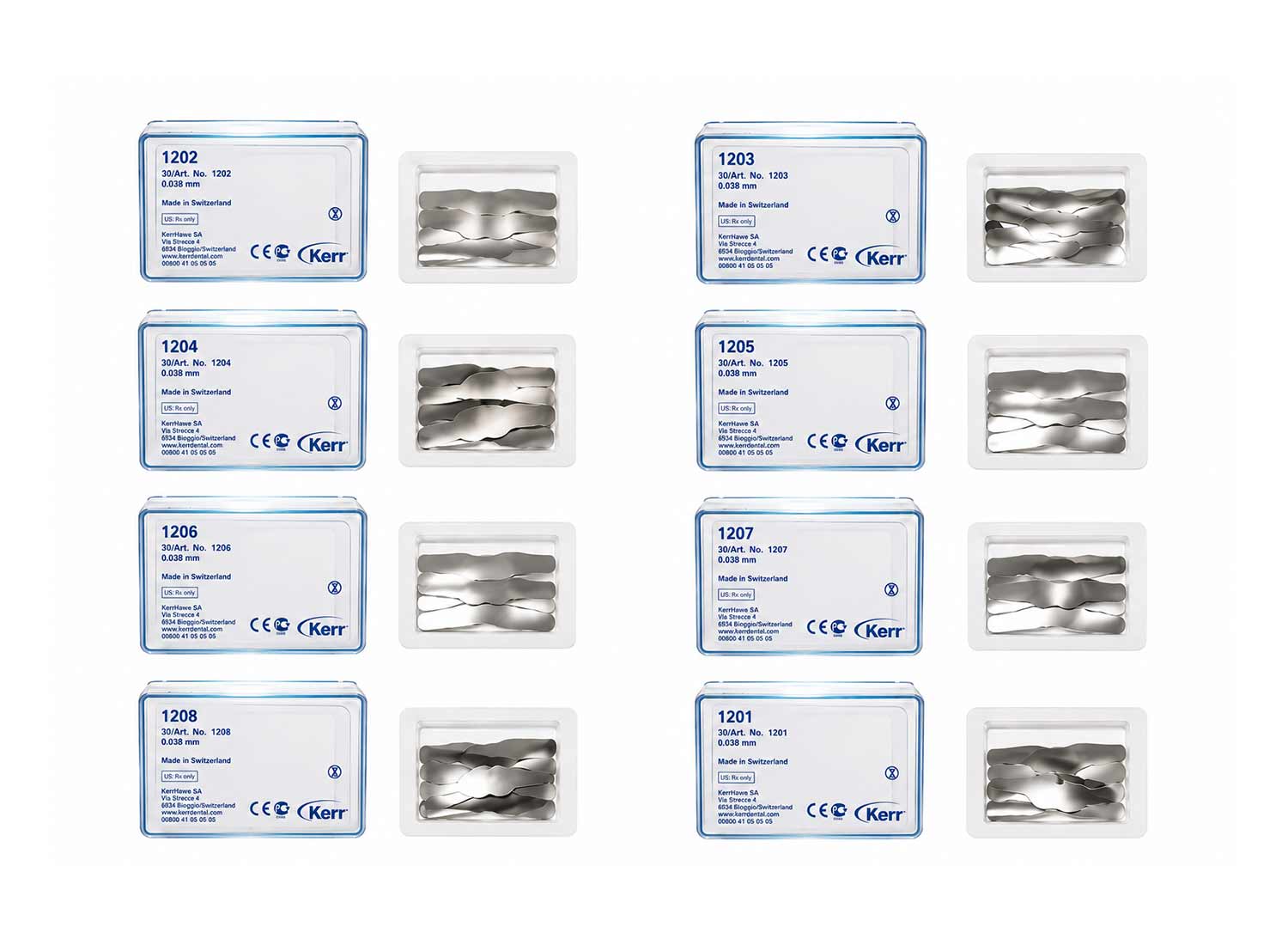 نوار ماتریکس بسیار نازک برند Kerr Dental