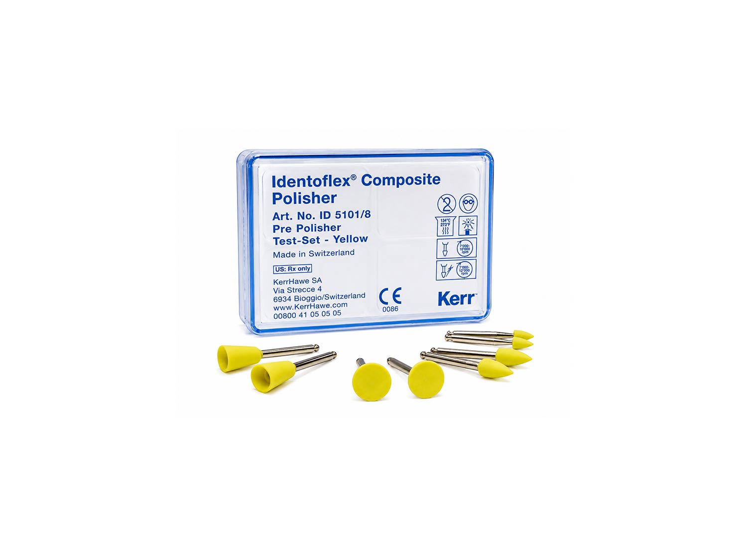 پالیشر کامپوزیت Identoflex برند Kerr Dental