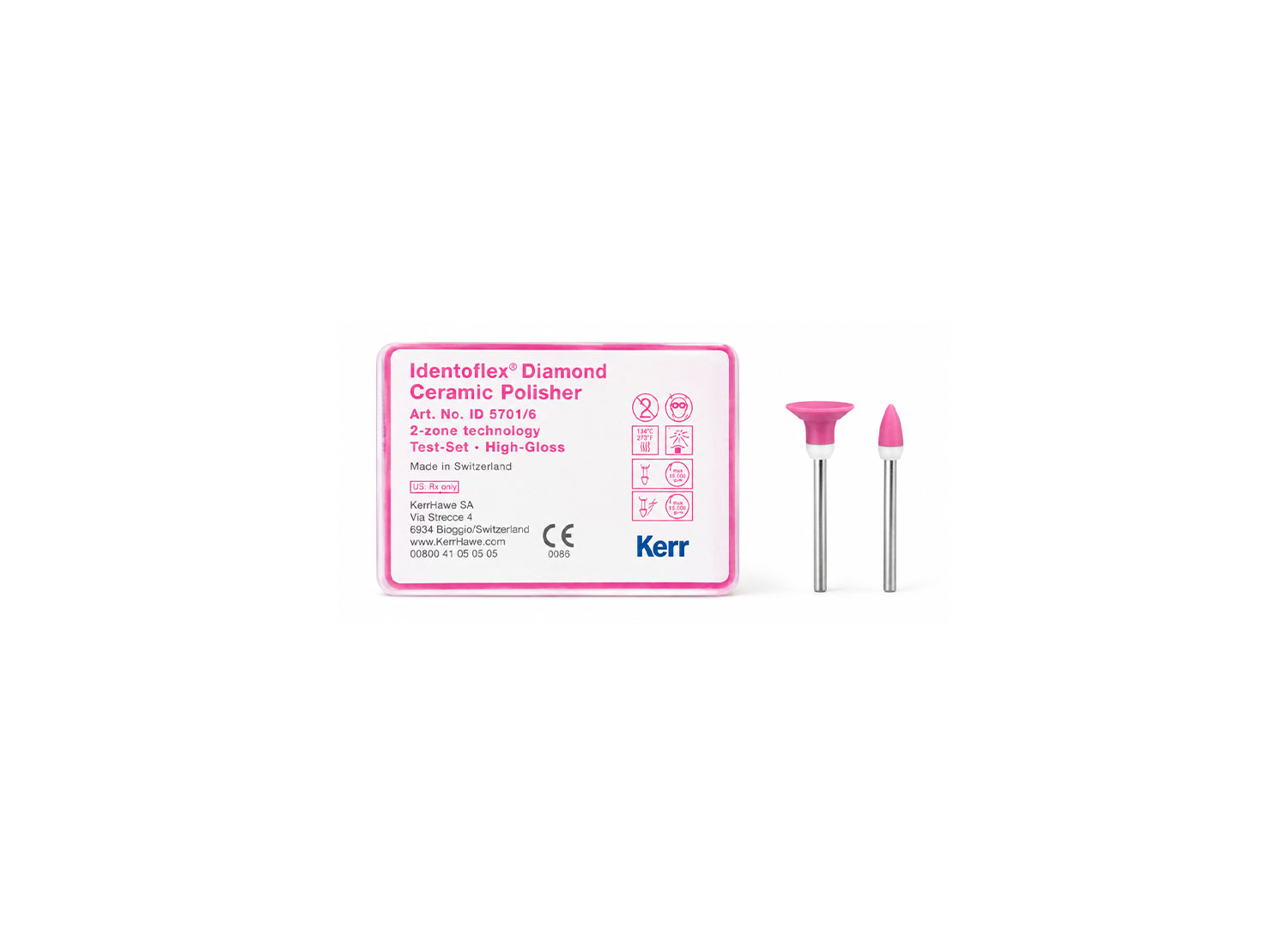 پالیشر پرسلن و سرامیک برند Kerr Dental