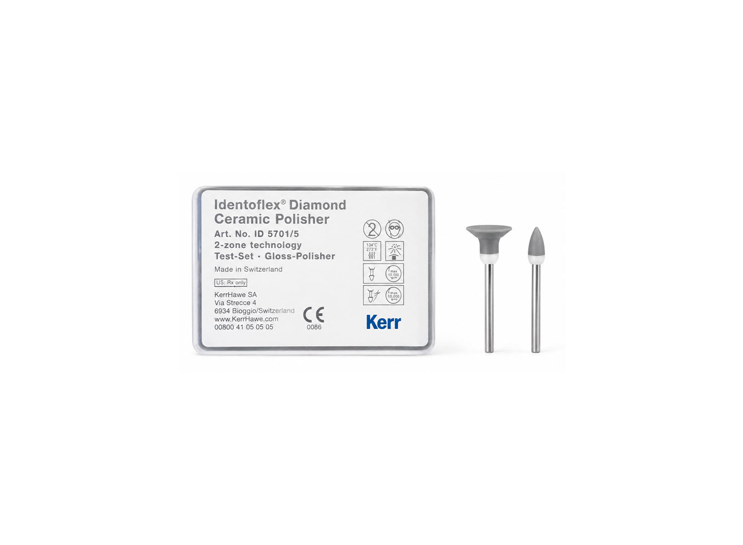 پالیشر پرسلن و سرامیک برند Kerr Dental