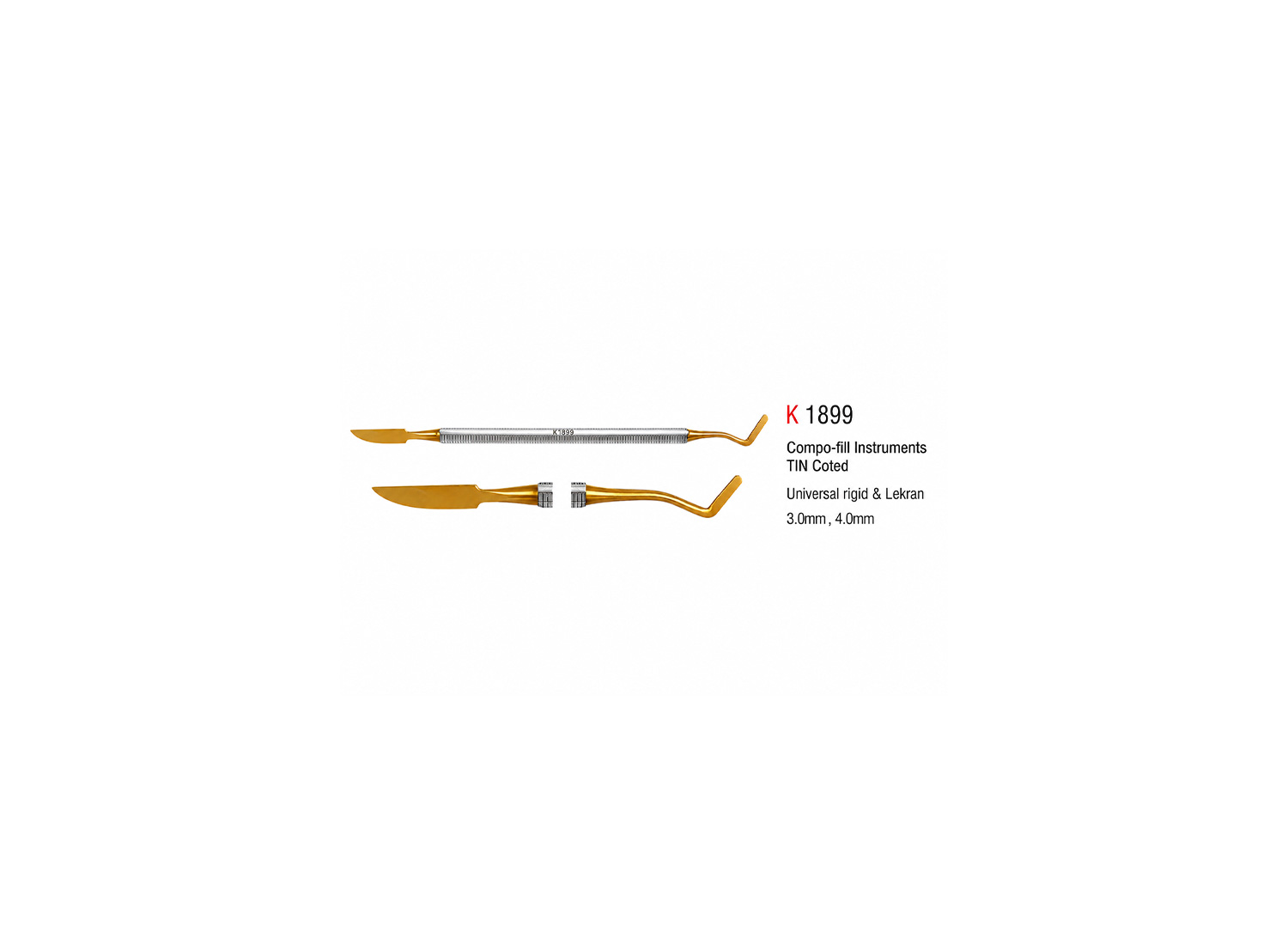 قلم کامپوزیت دسته ساده Universal Rigid & Lekran برند کوشا