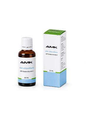 |کلروفرم دندانپزشکی AM Chloroform حجم 30 میلی‌لیتر برند AMK