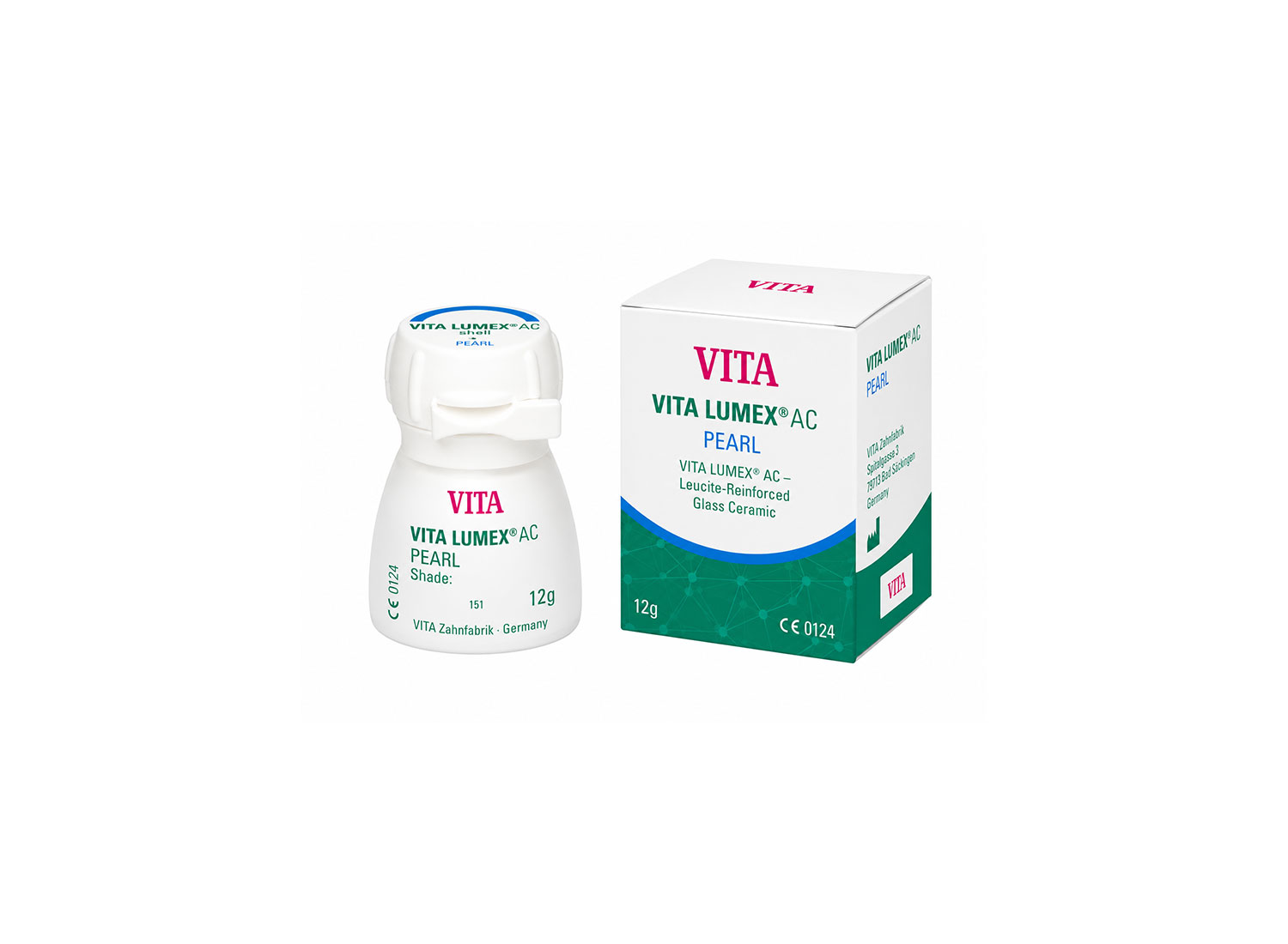 پودر پرسلن LUMEX AC PEARL برند VITA
