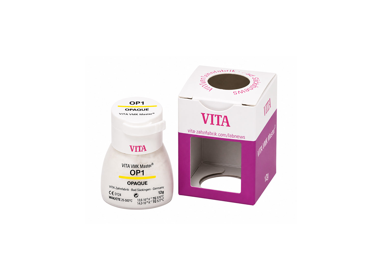 پودر پرسلن اپک PFM مدل VMK Master برند VITA