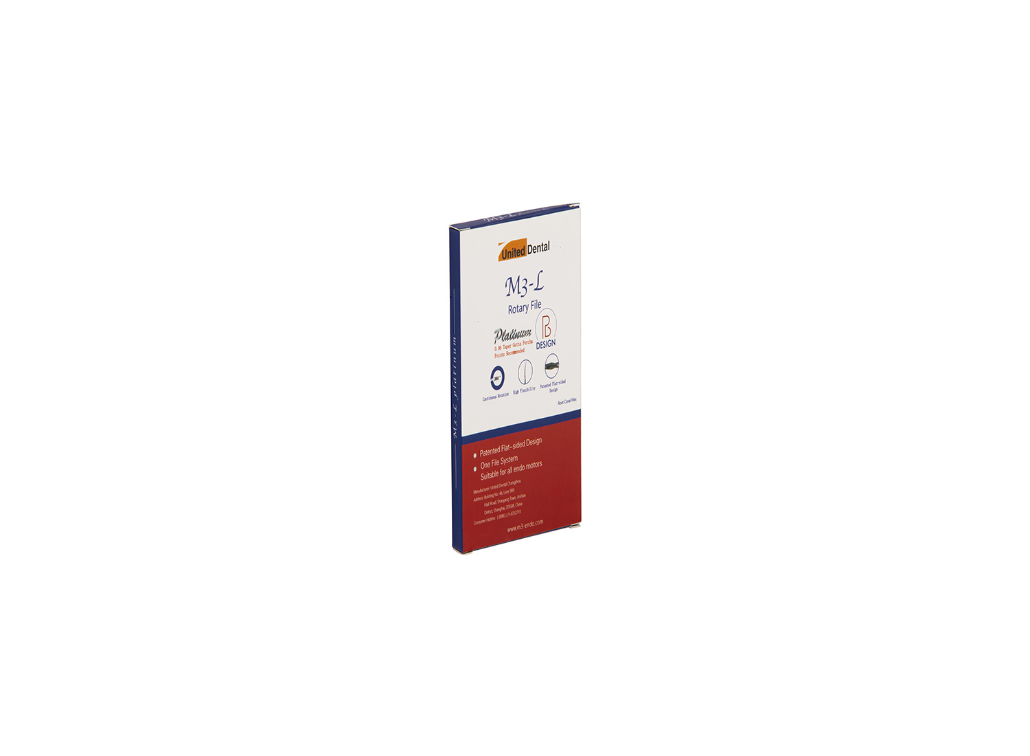 فایل روتاری M3 L- Platinum طول 25 میلی متر برند M3