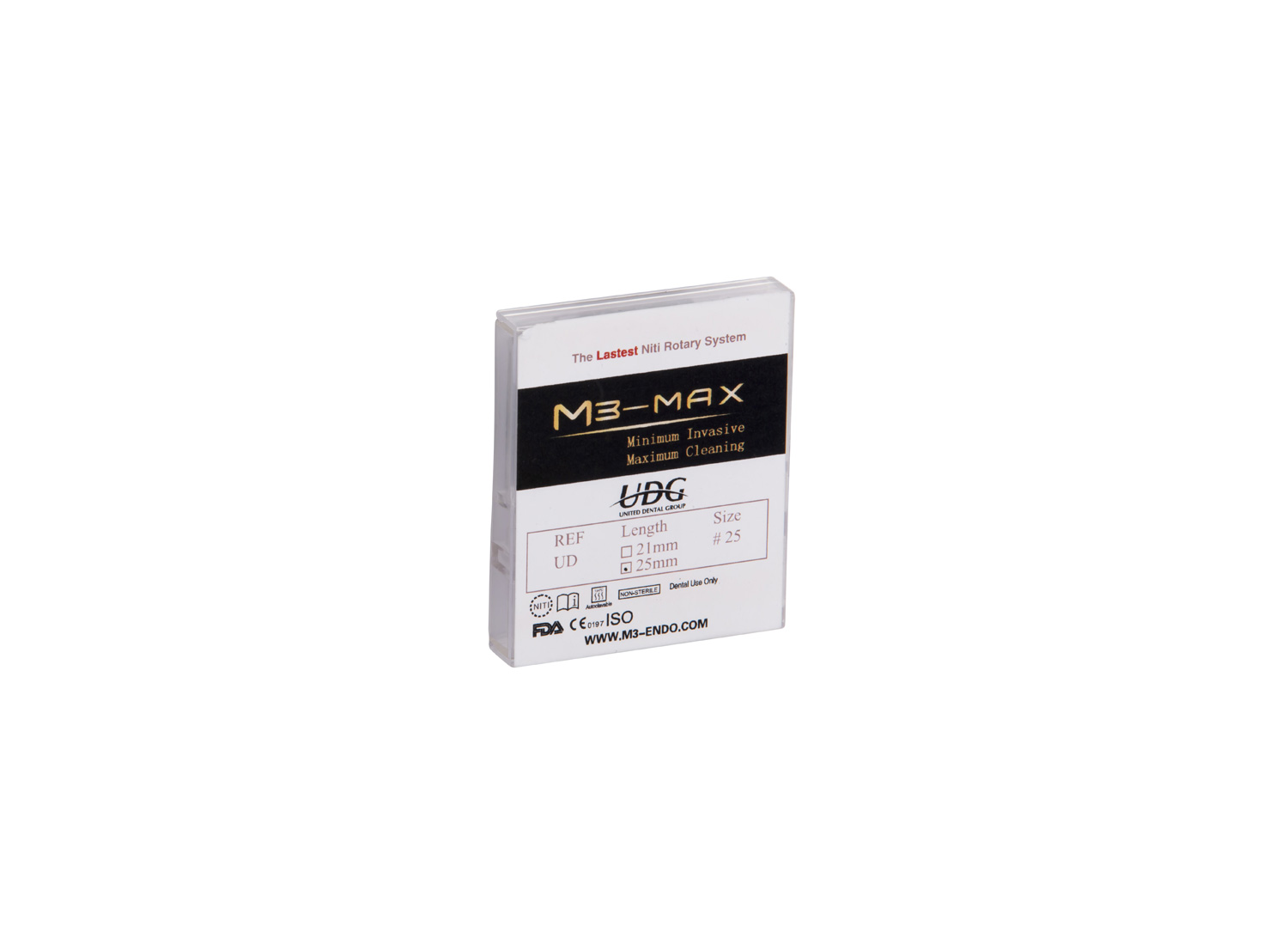 فایل روتاری M3 MAX طول 25 میلی متر برند UDG