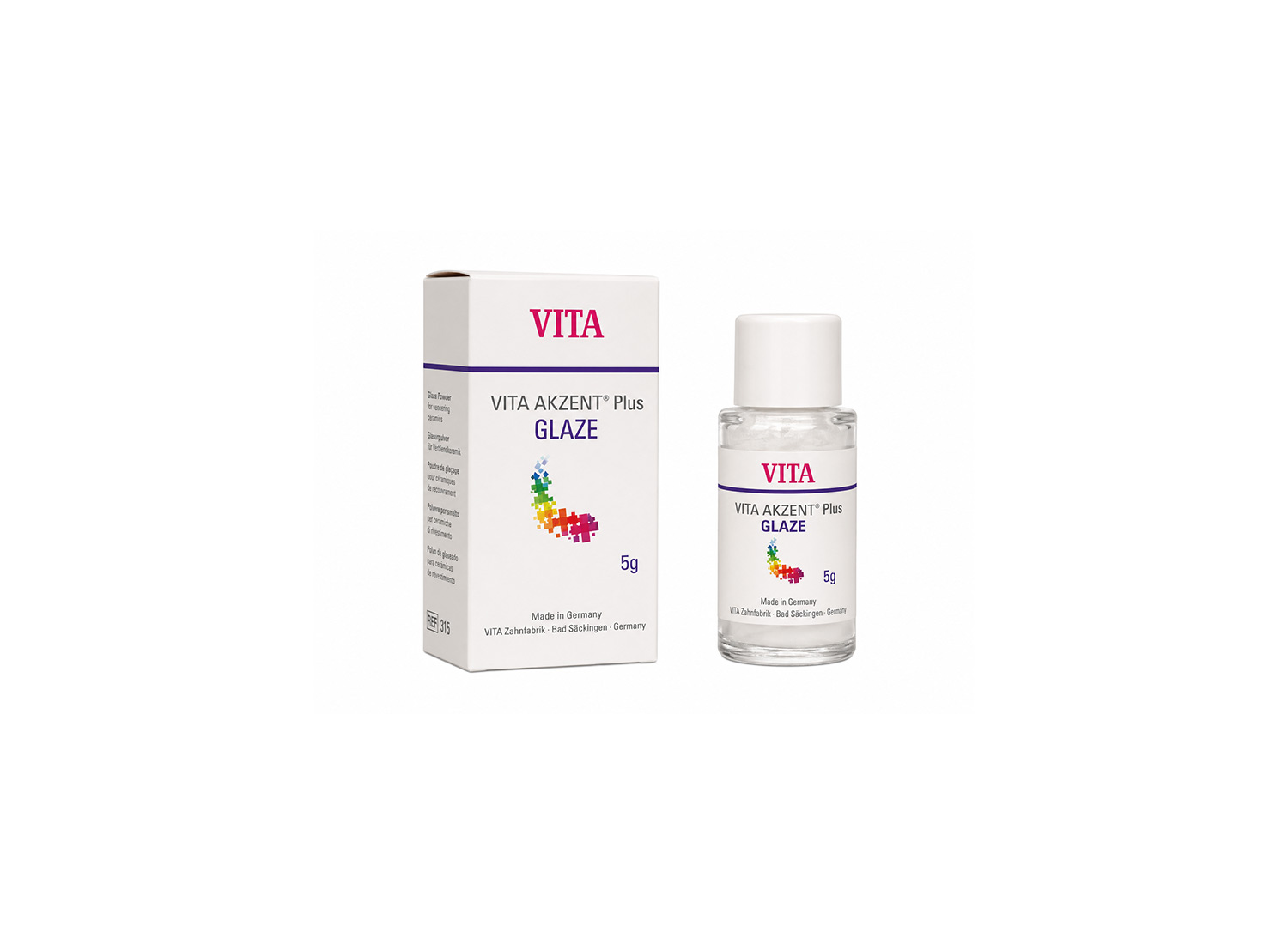 پودر گلیز یونیورسال AKZENT Plus برند VITA