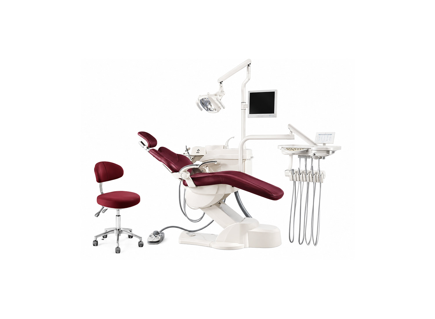 یونیت دندانپزشکی مدل 5200 شیلنگ از پایین برند وصال گستر طب